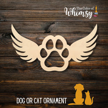 Load image into Gallery viewer, Dog or Cat Forever In Our Hearts Ornament