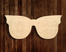 Load image into Gallery viewer, Sunglasses with Star and Stripes
