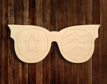 Load image into Gallery viewer, Sunglasses with Star and Stripes