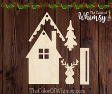 Load image into Gallery viewer, Layered House Ornaments With Name