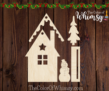 Load image into Gallery viewer, Layered House Ornaments