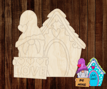 Load image into Gallery viewer, Love Heart Gnome Home