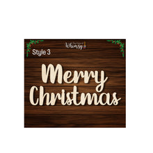 Load image into Gallery viewer, Merry Christmas Words