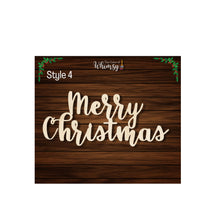 Load image into Gallery viewer, Merry Christmas Words