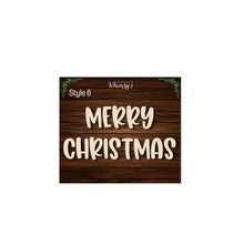 Load image into Gallery viewer, Merry Christmas Words
