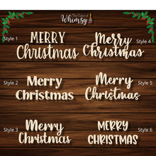 Load image into Gallery viewer, Merry Christmas Words
