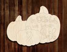 Load image into Gallery viewer, Pink Pumpkin (Breast Cancer)