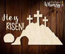 Load image into Gallery viewer, He Is Risen-Layered or Etched