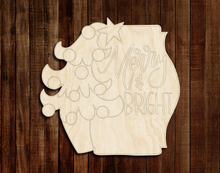 Load image into Gallery viewer, Merry and Bright Christmas Tree