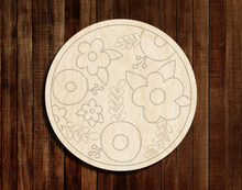 Load image into Gallery viewer, Vintage Floral Circle