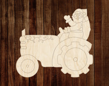 Load image into Gallery viewer, Santa on Tractor