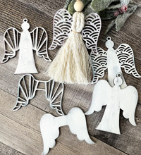 Load image into Gallery viewer, Angel Ornaments with Option for Macramé/Yarn Additions