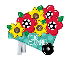 Load image into Gallery viewer, Wheelbarrow with Flowers