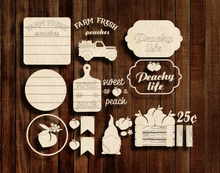 Load image into Gallery viewer, Peach Tiered Tray