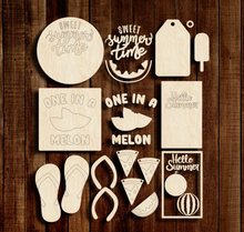 Load image into Gallery viewer, Summer Watermelon Tiered Tray