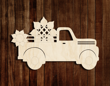Load image into Gallery viewer, Truck with Sunflower 3D