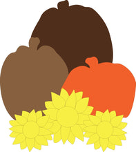 Load image into Gallery viewer, BULK 18&quot; Pumpkins with Sunflower
