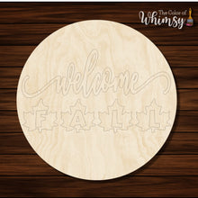 Load image into Gallery viewer, Welcome Fall with Leaves or Pumpkins