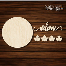 Load image into Gallery viewer, Welcome Fall with Leaves or Pumpkins