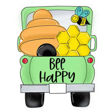 Load image into Gallery viewer, Whimsical Truck Bed Bee Happy
