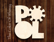 Load image into Gallery viewer, Pool with Sun 22"