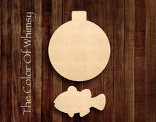 Load image into Gallery viewer, Fishing Baby Announcements Set