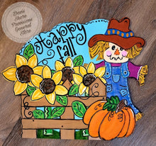 Load image into Gallery viewer, Scarecrow and Fence