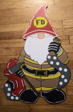 Load image into Gallery viewer, Firefighter First Responder Gnome