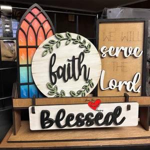 Blessed Christian Wagon/Shelf Additions
