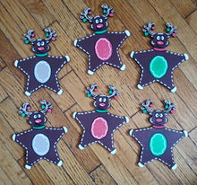 Load image into Gallery viewer, Reindeer Star Ornament