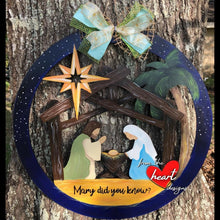 Load image into Gallery viewer, Nativity Scene Ornament
