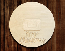 Load image into Gallery viewer, Santa Belt Layered Round 3D