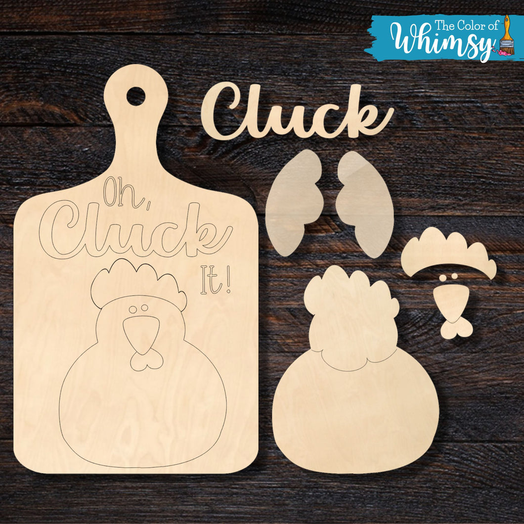 Oh, Cluck It- Layered OR Etched