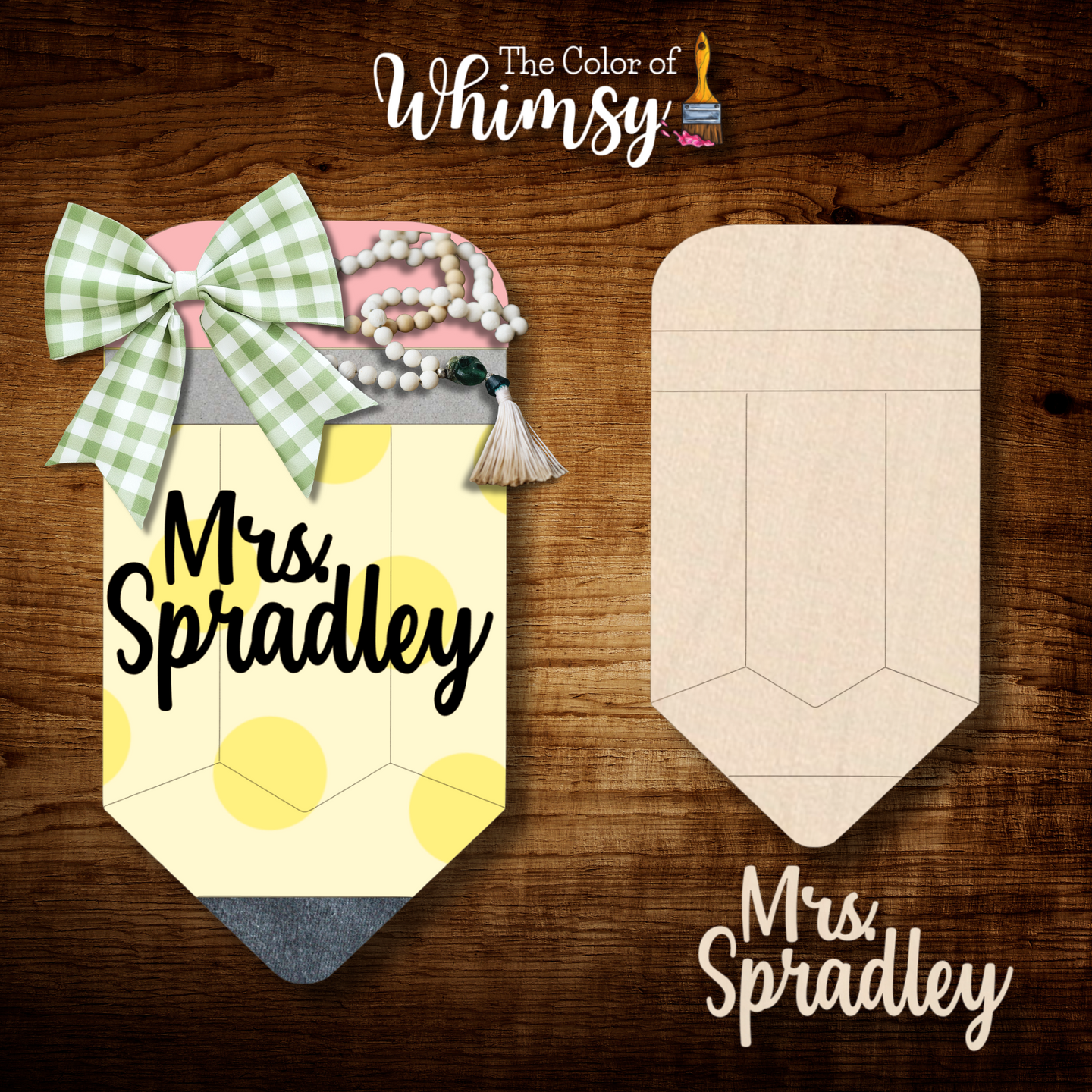 Personalized Name Pencil (Layered or Etched)