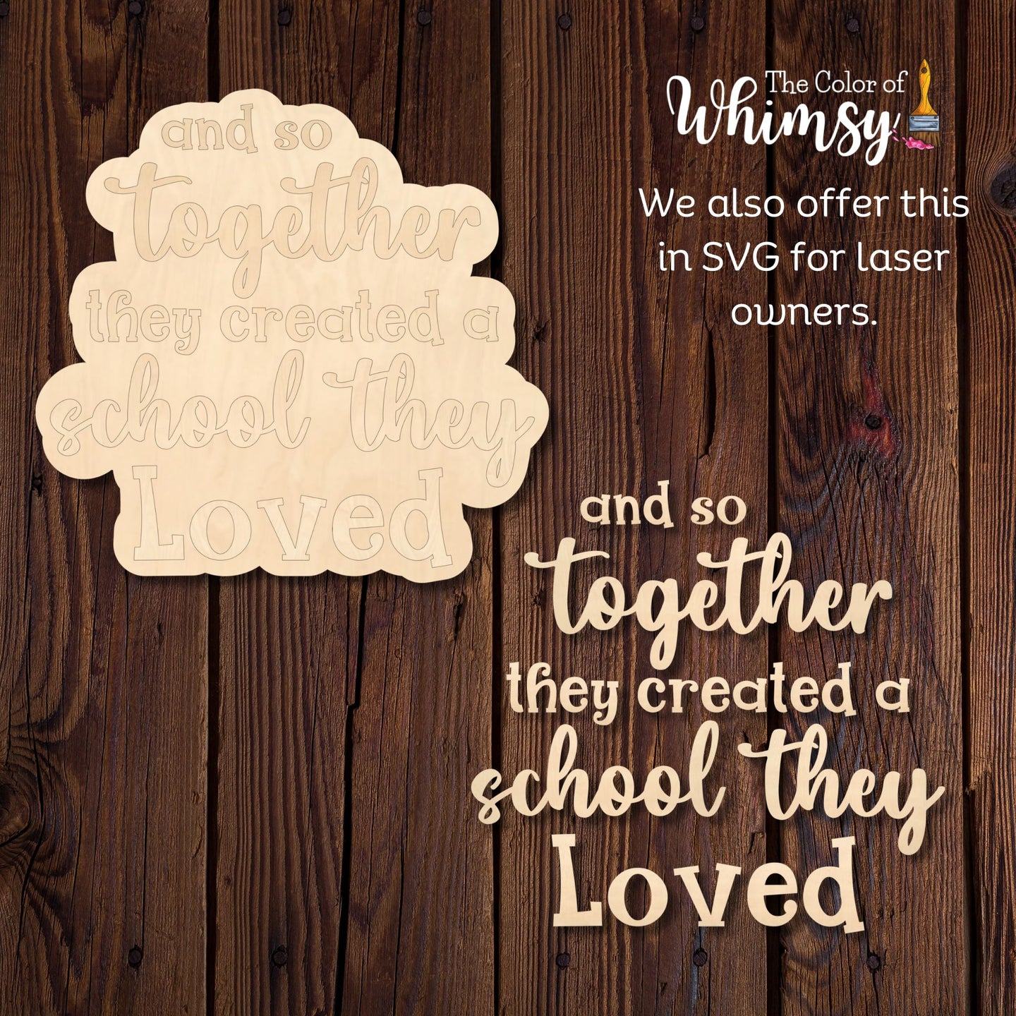Homeschool Sign - Layered or Etched