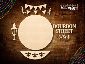 Bourbon Street Vibes Layered Round