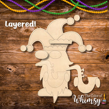 Load image into Gallery viewer, *SALE* 3 Mardi Gras Gnomes for $15
