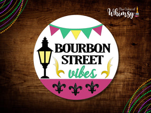 Bourbon Street Vibes Layered Round