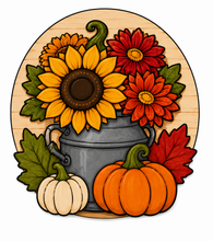 Load image into Gallery viewer, Fall Flowers in Jug
