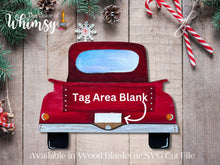 Load image into Gallery viewer, Vintage Truck Christmas Gift Card Holder Ornaments
