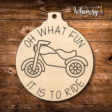 Load image into Gallery viewer, Oh What Fun Motorcycle
