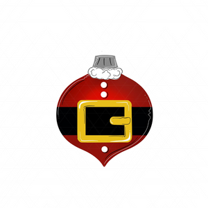 Santa Ornament