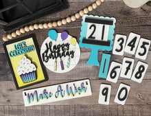 Load image into Gallery viewer, Wagon/Shelf Table Sitter Birthday Additions
