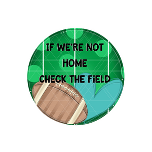 Football "Check the Field"