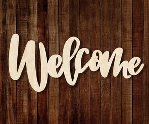 "Welcome" Font 2