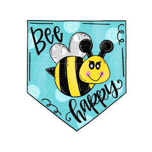 Bee Happy Pennant