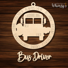 Load image into Gallery viewer, Best Bus Driver or Bus Monitor Ornament
