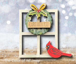 "Always With You" Cardinal Ornament