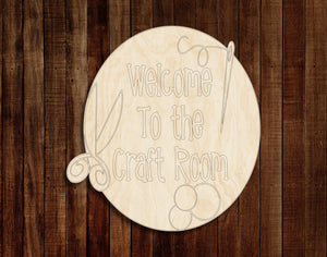 Craft Room Sign