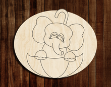 Load image into Gallery viewer, Elephant in Umbrella
